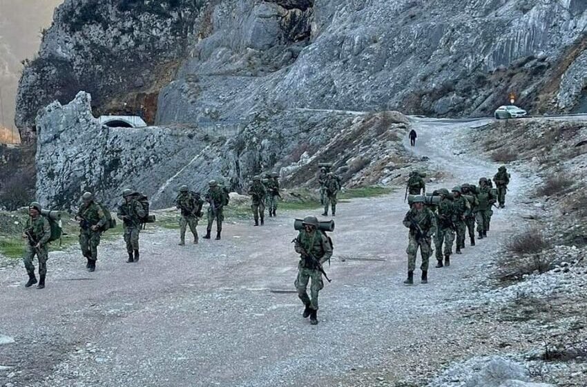  Ushtritë e Kosovës dhe Shqipërisë kryejnë stërvitje për reagim në luftim
