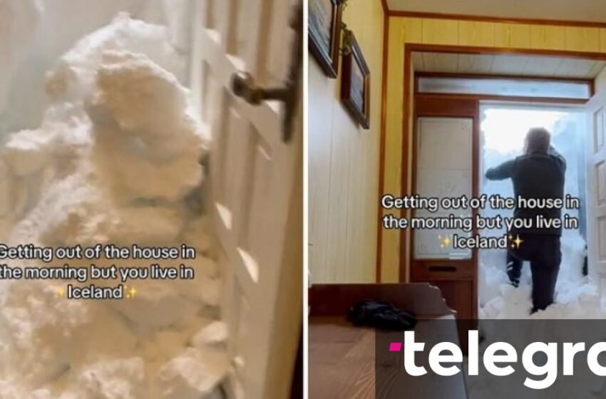  Kur bora mbulon shtëpinë: Shikoni se çfarë i ndodhi një islandezi