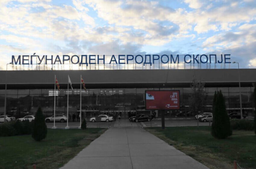 Arrestohet burri dhe gruaja nga Serbia, u rrahën në aeroportin e Shkupit