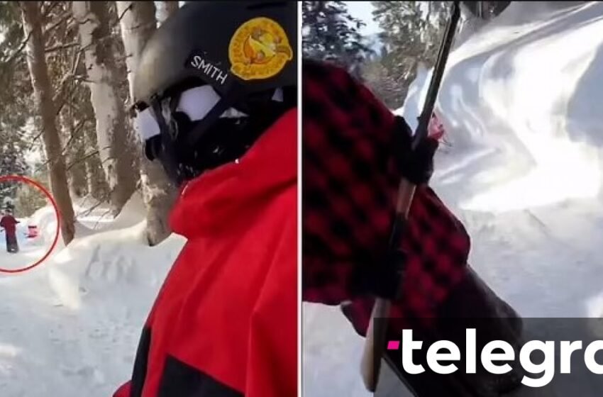  Deshi t’i bie shkurt me “snowboard”, i riu nga Utah ndalet nga burri me pushkë në dorë – i tregon se është futur në pronë private