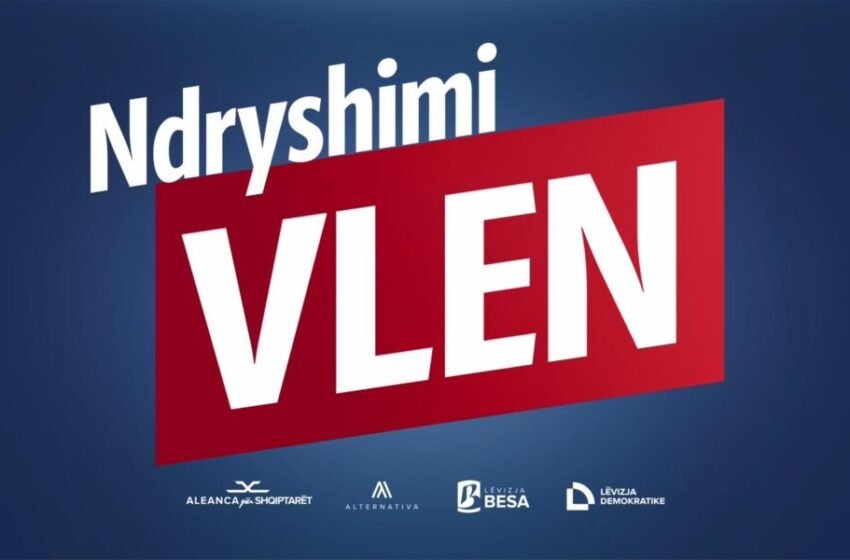 Koalicioni opozitar promovon logon – Ndryshimi VLEN