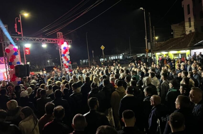 VLEN hapi shtabin zgjedhor në Kumanovë