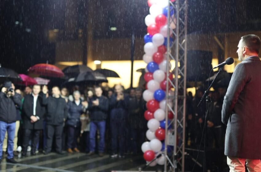  VLEN hapi shtabin në Kërçovë, Kasami: Me popullin sepse ia VLEN