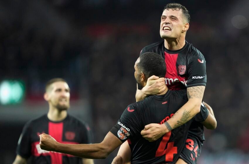  Granit Xhaka me rekorde të reja në fitoren e Leverkuzenit