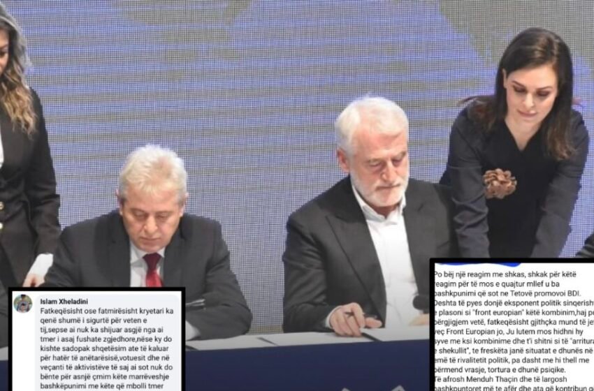  Shpërthejnë pakënaqësitë në BDI pas koalicionit me Menduh Thaçin (FOTO)