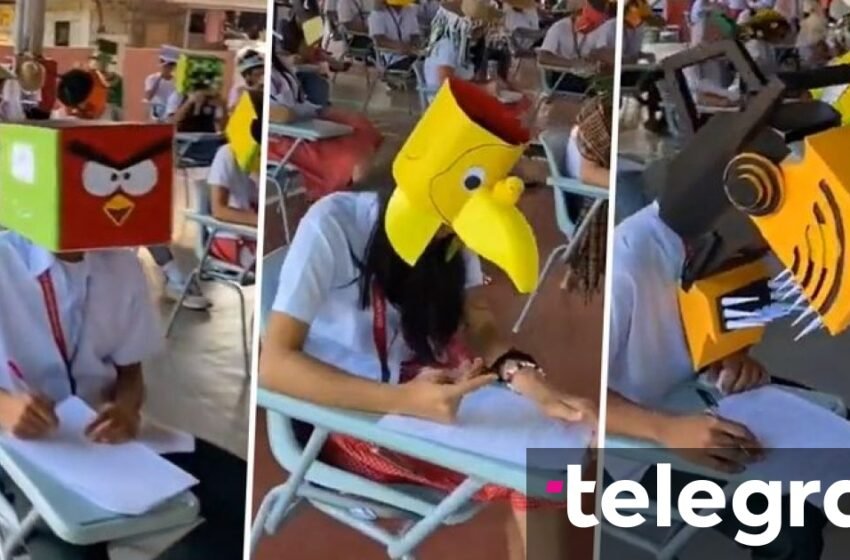  Studentëve iu kërkua të vendosnin maska ​​që të mos kopjonin – rezultati ishte një sukses i plotë në Filipine