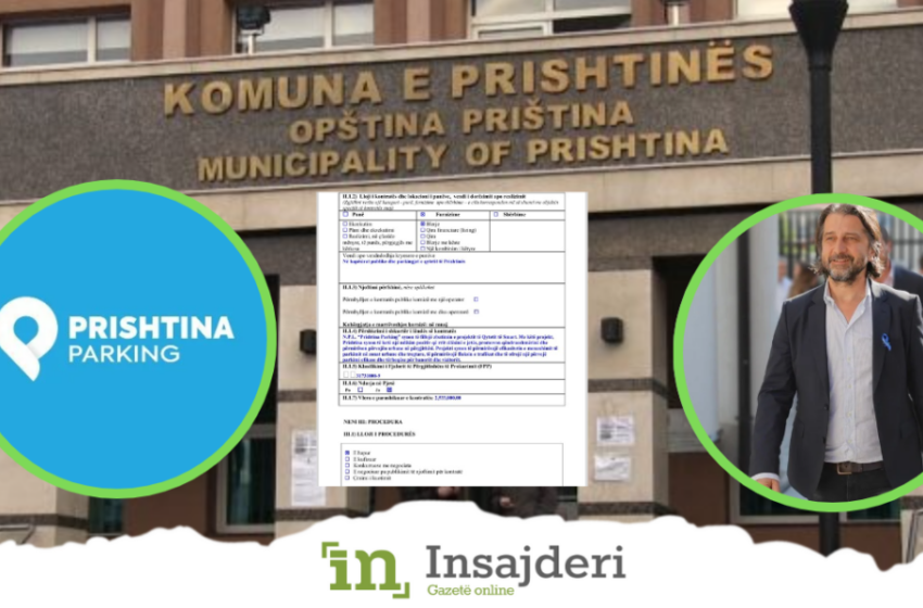  Tenderi mbi 2.5 milionësh i “Prishtina Parking” ngjallë dyshime