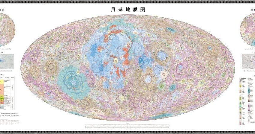  Publikohet atlasi i parë gjeologjik hënor me definicion të lartë