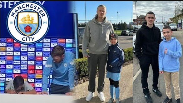 12-vjeçari nga Saranda firmosi kontratën me Man. Siti-in
