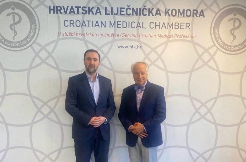  Prof. Dr. Rifat Latifi, bashkë me deputeten Ermina Lekaj Prljaskaj u takua me autoritetet shëndetësore të Kroacisë dhe mjekët shqiptarë