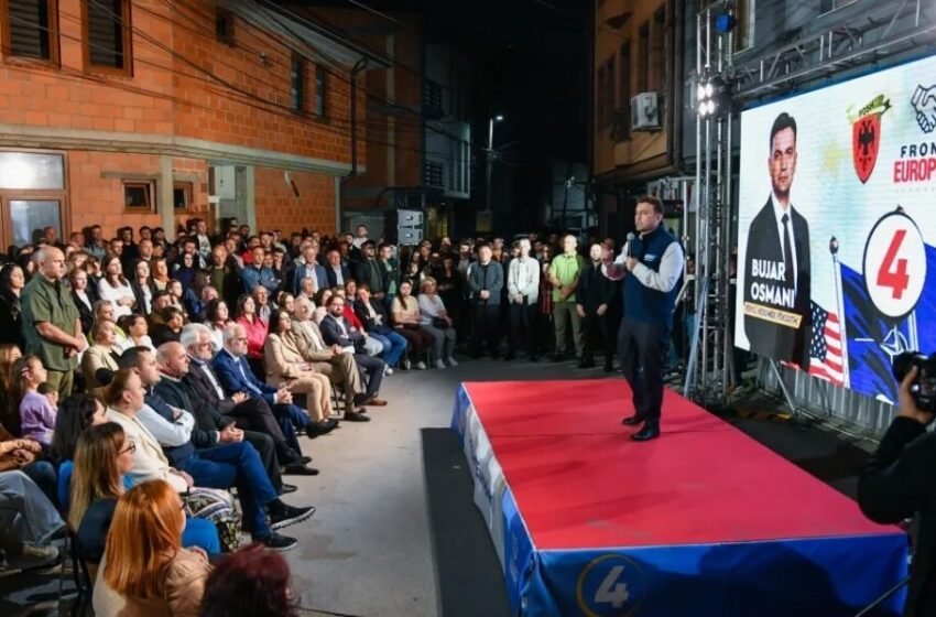  Fronti Europian hap shtabin në lagjen Migjeni në Tetovë