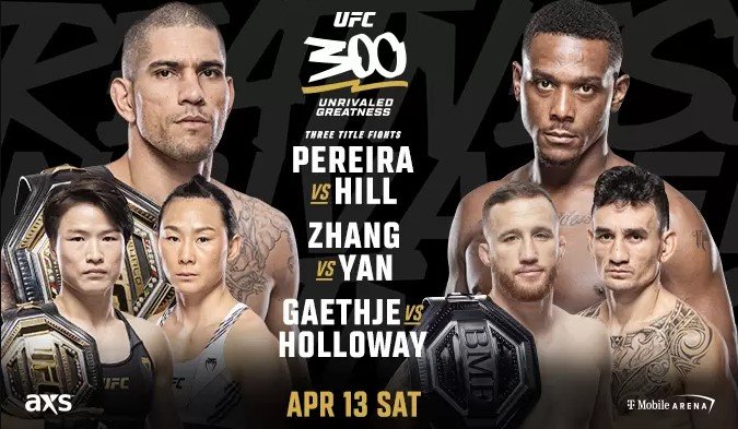  UFC-300: Dy duele për titull, një titull simbolik dhe 6 ish-kampionë bote