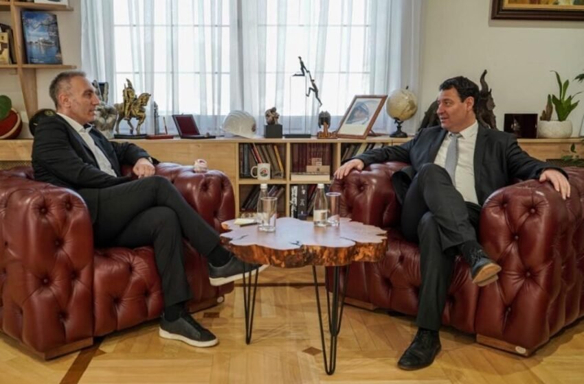  Grubi priti në takim përfaqësuesin special sloven për Ballkanin Perëndimor, Anžej Frangeš