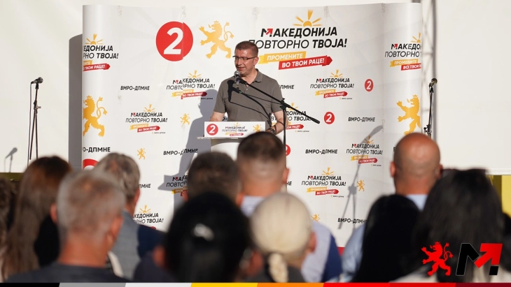  Mickoski nga Bërvenica: Qeverinë e ardhshme do ta kryesojë VMRO-DPMNE-ja, BDI do të shkojë në opozitë