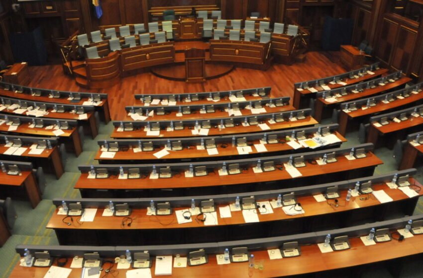  Kosovë/ Kuvendi mban mbledhje, kjo është agjenda