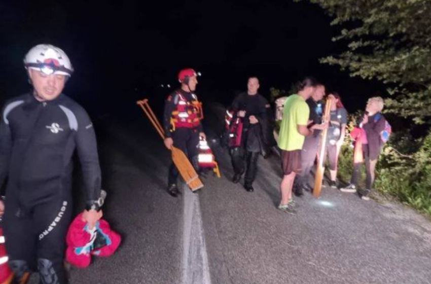  QMK: Shpëtohen katër personat, kishin humbur në grykën e Pçinjës