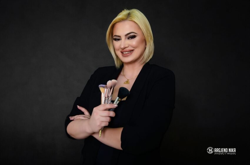  Makeup artistja e njohur shqiptare, Nalan Shaban hap studion e saj në Shkup (FOTO)