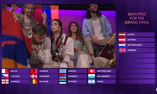  Shqipëria nuk do të jetë në finale të Eurosong 2024