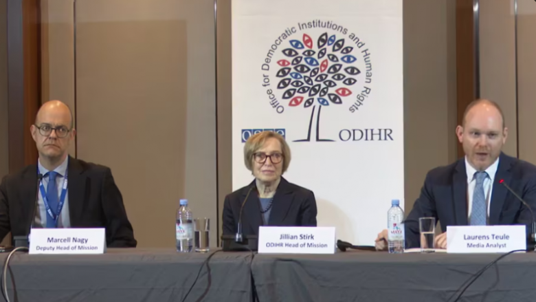  OSBE-ODIHR, raport për zgjedhjet e dyfishta