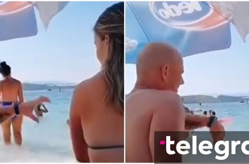 Video virale nga plazhi kroat: Gruaja dëshiroi moment romantik, burri ia prishi ‘ëndrrën’ asaj