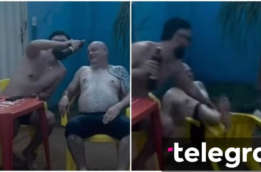  Askush nuk mund t’i rezistojë videos gazmore të tre britanikëve të dehur