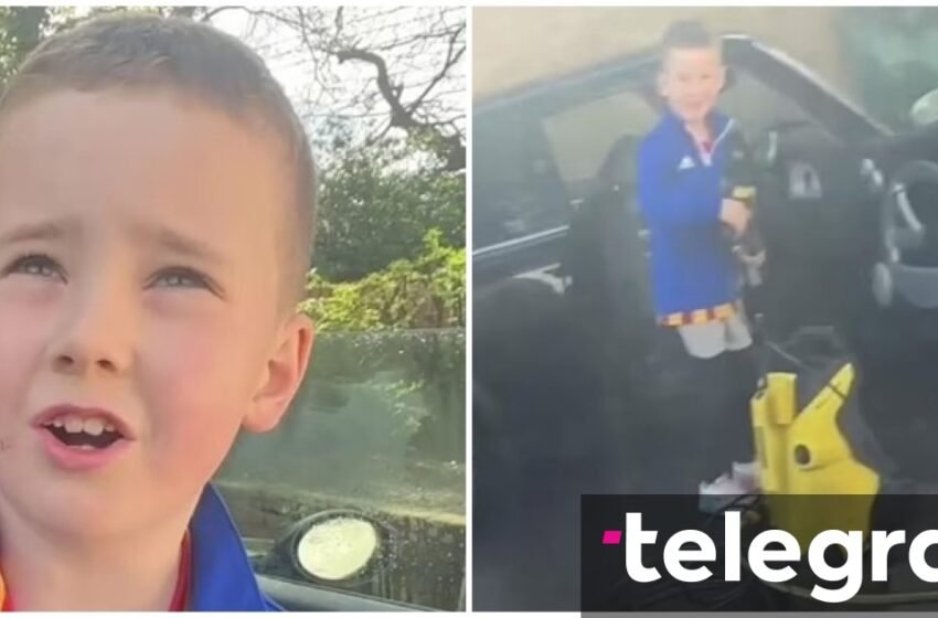 I premtoi se do t’ia jep 10 funte nëse ia pastron veturën, britaniku pendohet keq – nipi 8-vjeç ia mbushi tërë mjetin me ujë