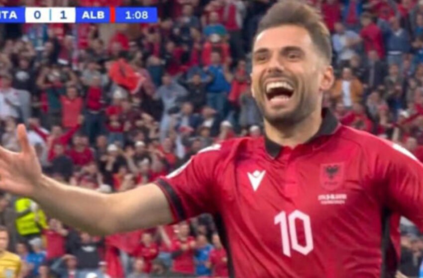  Goli i Bajramit ndaj Italisë, më i shpejti në histori të Evropianeve
