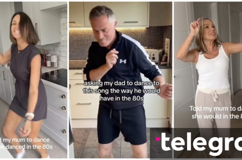  Trendi i TikTokut ku të rinjtë u kërkojnë prindërve të vallëzojnë si në vitet e 80-ta, pamjet bëhen virale