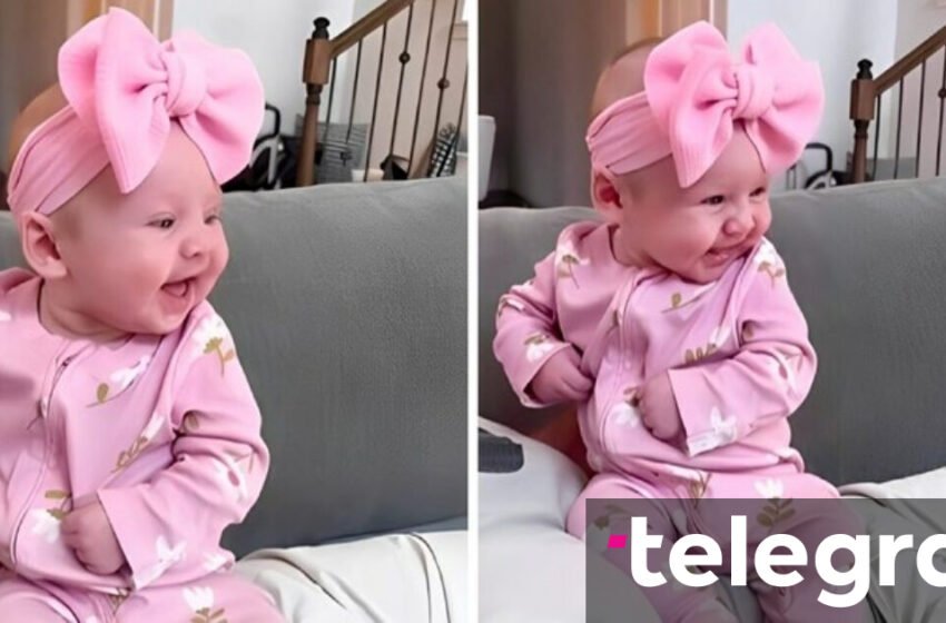  E qeshura e parë e një vajze të vogël ka pushtuar TikTok, shikoni sa e lezetshme është ajo