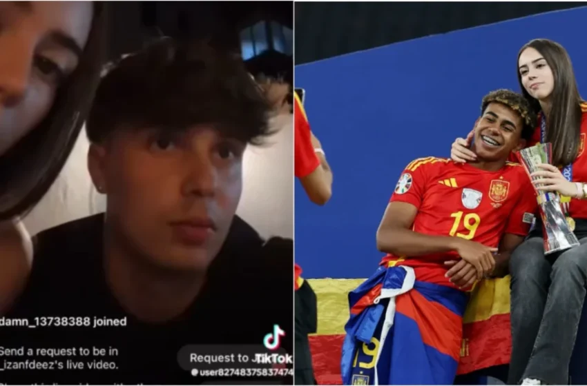  VIDEO/U kap “mat” në prehrin e një djali tjetër, sulmuesi i Spanjës i jep fund lidhjes me yllin e TikTok