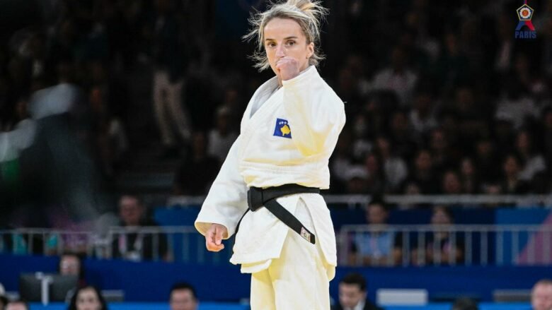  Distria Krasniqi – medalja e dytë olimpike, merr të argjendtën në PARIS 2024