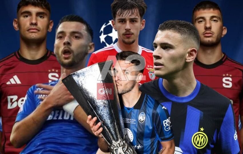 6 shqiptarë në grupet e Champions League, ndodh për herë të parë