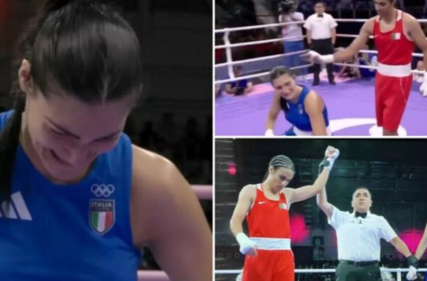  Boksierja italiane dorëzon meçin kundër algjerianes së shumëpërfolur Imane Khelif, vetëm pas disa sekondave ‘luftë’