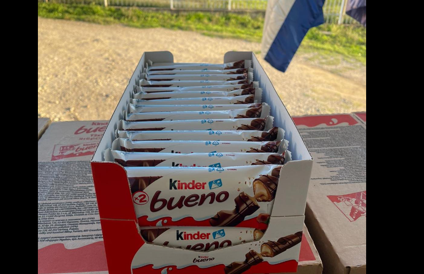  Policia kap pako me “Kinder Bueno” në vlerë të 4 mijë euro