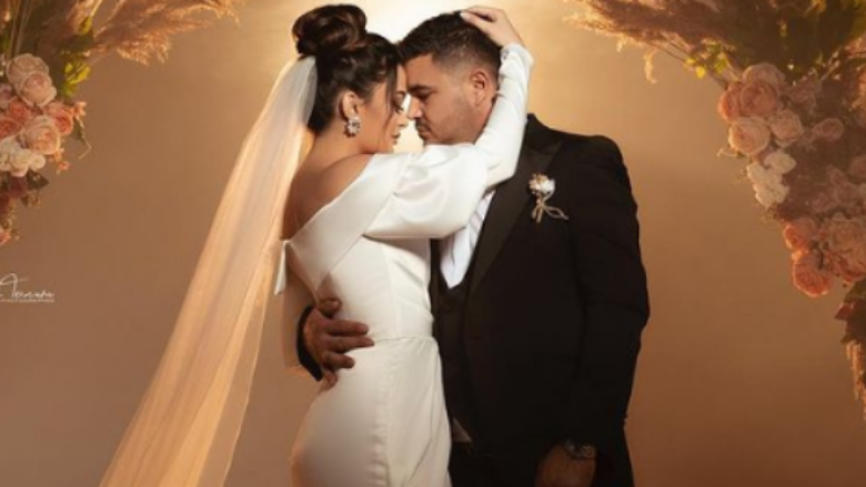  “Të dua shumë”, Albina Kelmendi dhe Valon Vataj festojnë dyvjetorin e martesës