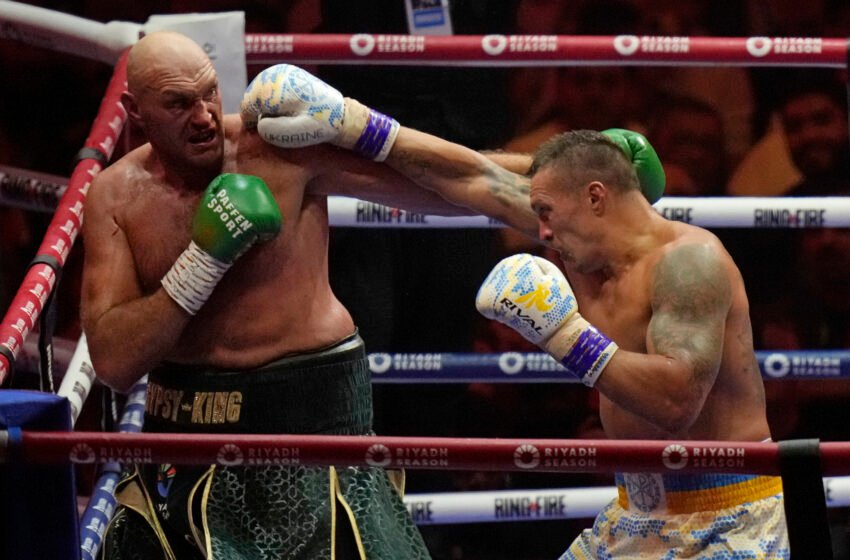  Tajson Fjuri: Do të nokautojë Usyk-un në rimeçin tonë