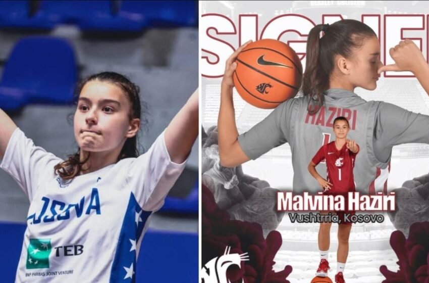  Malvina 16 vjeçare do të luajë për skuadrën amerikane të basketbollit