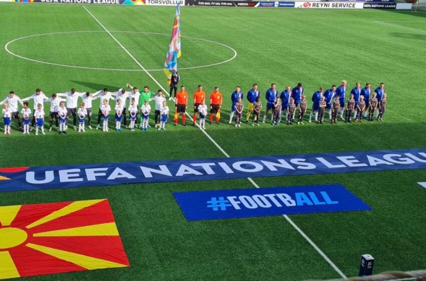  Maqedonia me formacion ofenziv ndaj Ishujve Faroe, debuton Ilievski