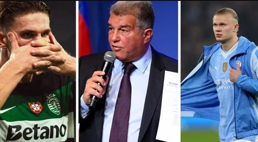  Kërkesa e yllit të Barçës për Laporta-n: Mos merr Halandin ose Gijokeresin