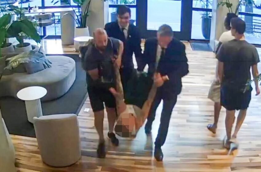  Imazhi shokues/ Liam Payne u tërhoq zvarrë në hollin e hotelit, publikohet fotoja e fundit e yllit të “One Direction” pak para se të humbte jetë duke rënë nga ballkoni
