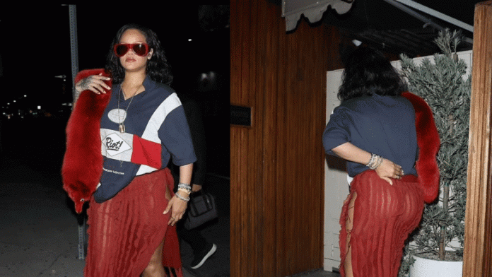  Rihanna provokon me një fund të tejdukshëm, gjatë një daljeje në West Hollywood