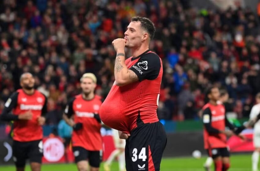  Granit Xhaka, pjesë e formacionit më të mirë të vitit në Bundesliga