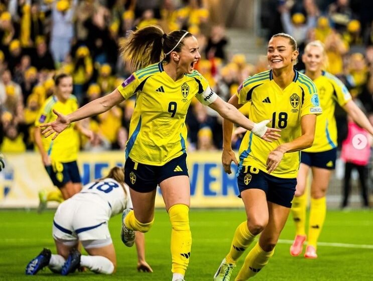  Kosovare Asllani i shënon gol Serbisë, Suedia fiton me 6-0!