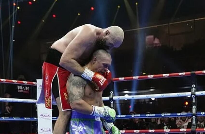  Tajson Fjuri ndjehet i “grabitur”: Usyk mori dhuratë nga gjyqtarët