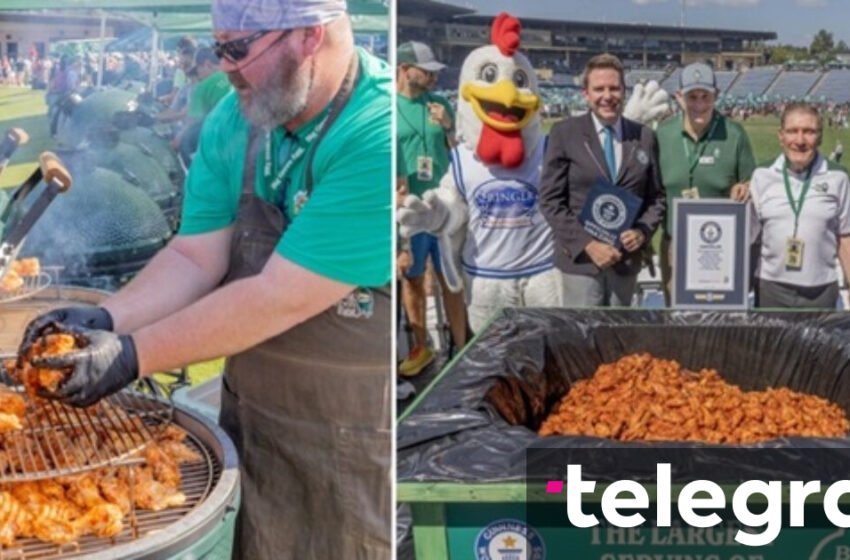  Rekord për Guinness, gatuhen rreth 300 kilogramë ‘chicken wings’