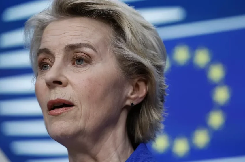  Lirimi i tre pengjeve izraelite, Von der Leyen: Një kapitull i ri për Izraelin dhe popullin palestinez