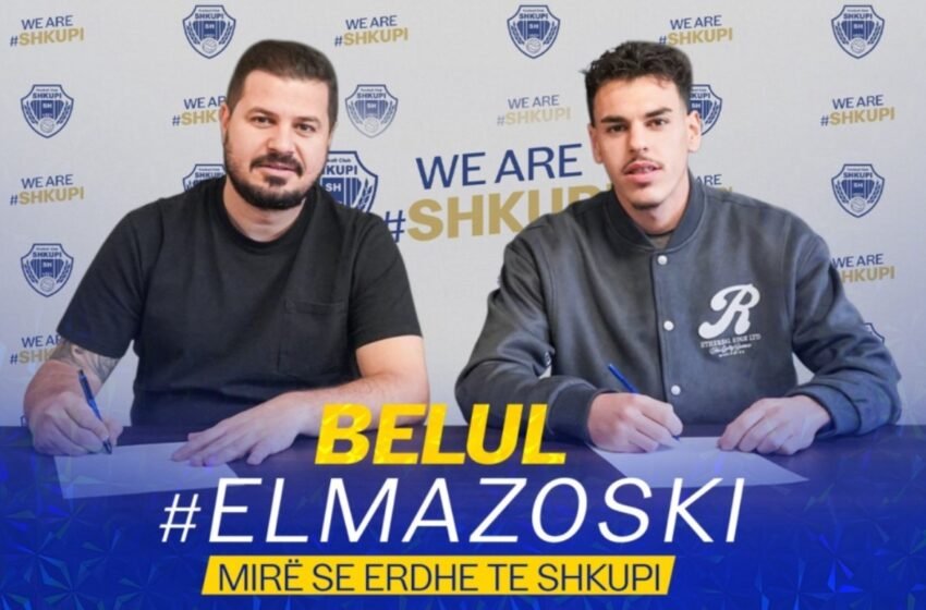  Belul Elmazovski, emri i ri në ekipin e FC Shkupit