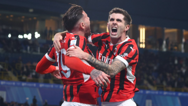  Milani mposht Interin me rezultat 3-2  në finalen e Superkupës së Italisë