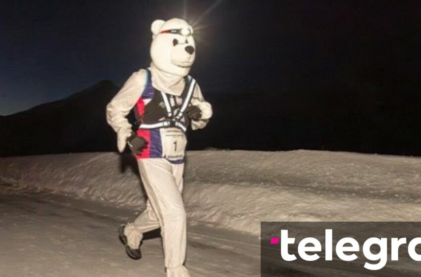 Vrapuesi i maratonës së akullit thyen rekordin botëror