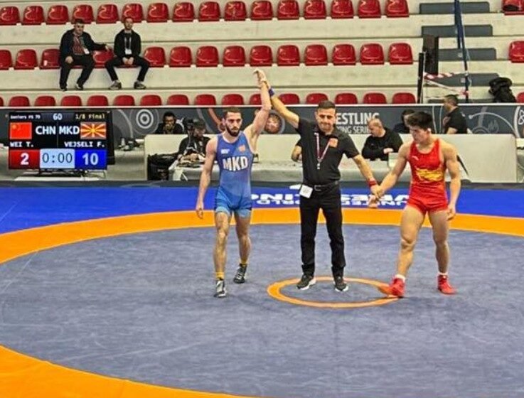 Fati Vejseli kalon në çerekfinale të turneut në Tiranë